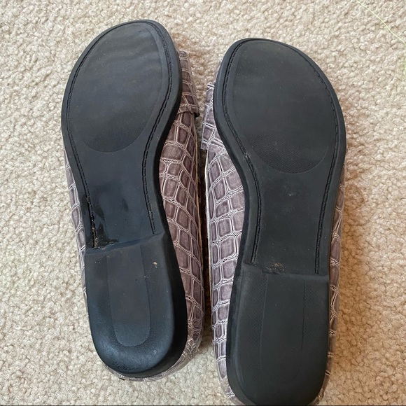 Rampage Gray Faux Croco Moccasin Slip On 7 - Picture 4 of 4